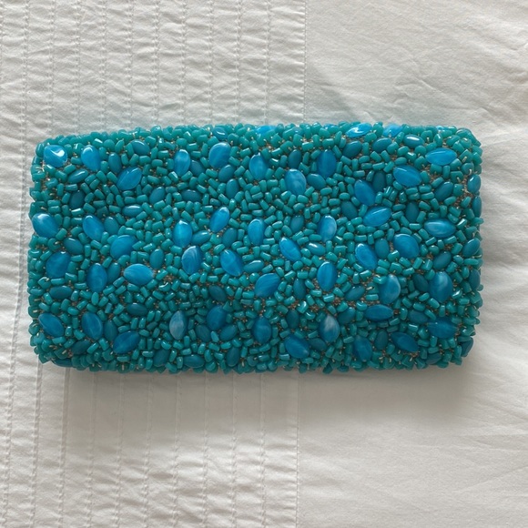 Aqua Stone Clutch - Picture 2 of 5